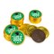 80 Pack Class of 2026 Graduation Stickered Gold Foiled Chocolate Coins - Candy Party Favors For Graduation Celebrations, Table Decoration & Gift Bags (Green)